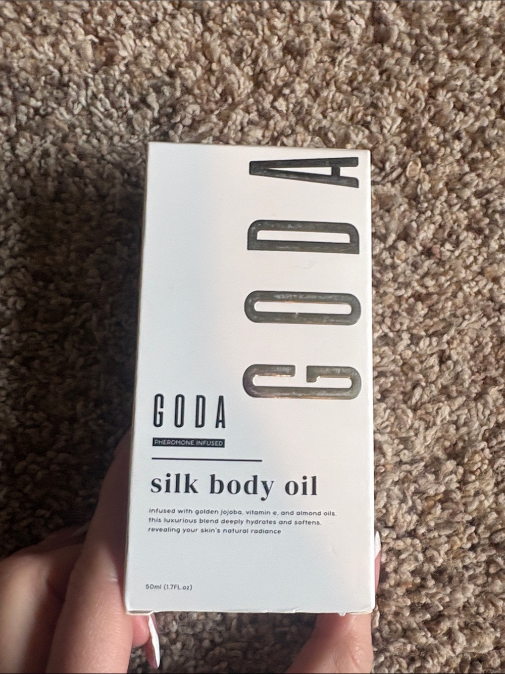Silk Body Oil — White